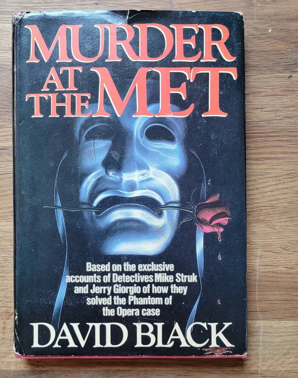 Murder at the Met by David Black 1984 Hardcover BCE True Crime
